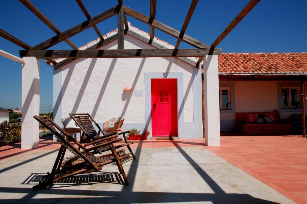 Bed and Breakfast Cerca Do Sul Сан-Теотониу Экстерьер фото